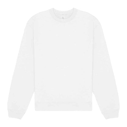 White - Front - Bella + Canvas Unisex Adult Heavyweight Crew Neck Sweatshirt