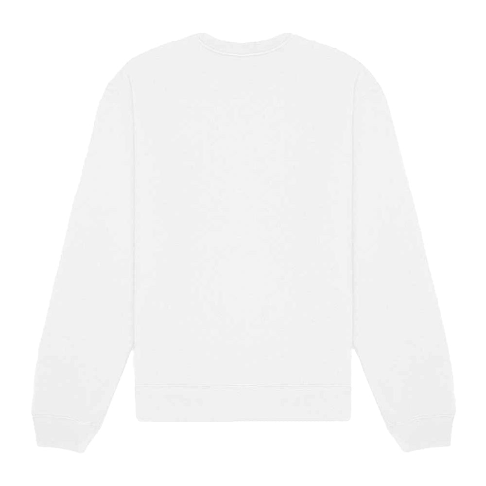 White - Back - Bella + Canvas Unisex Adult Heavyweight Crew Neck Sweatshirt