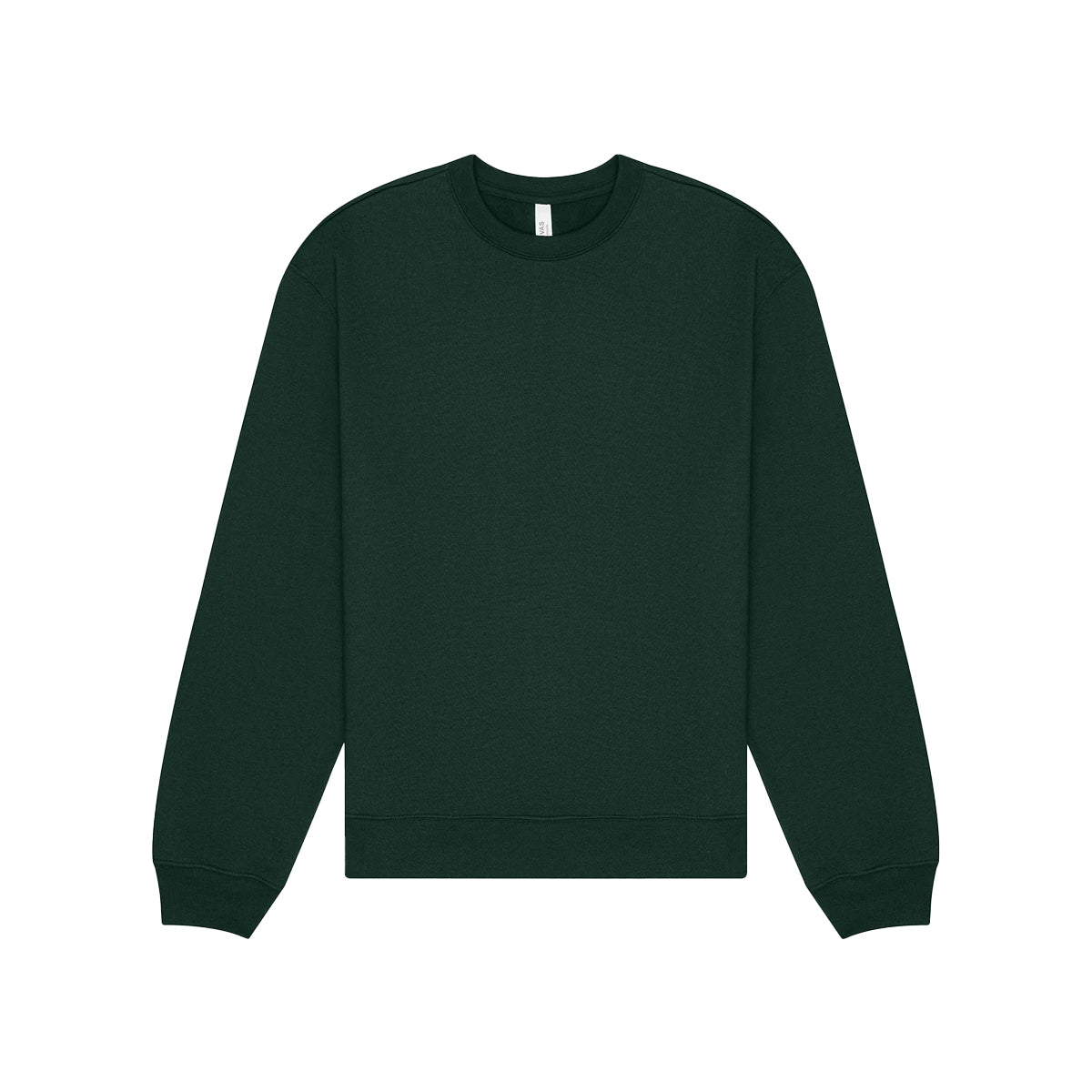 Forest Green - Front - Bella + Canvas Unisex Adult Heavyweight Crew Neck Sweatshirt