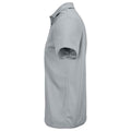 Pure Grey - Side - SOLS Unisex Adult Pitcher Recycled Polyester Polo Shirt