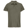 Army - Front - SOLS Unisex Adult Pitcher Recycled Polyester Polo Shirt
