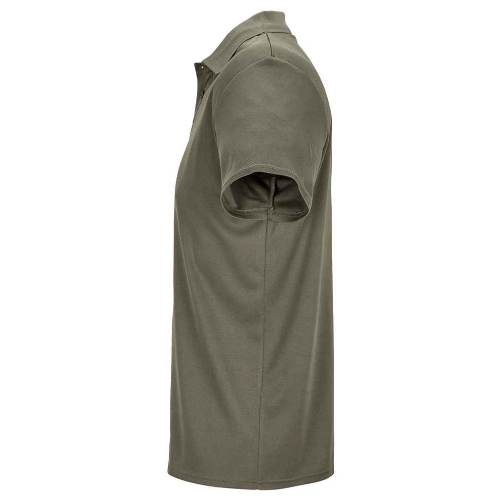 Army - Side - SOLS Unisex Adult Pitcher Recycled Polyester Polo Shirt