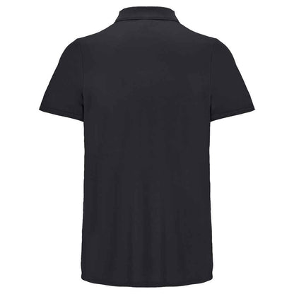 Black - Back - SOLS Unisex Adult Pitcher Recycled Polyester Polo Shirt