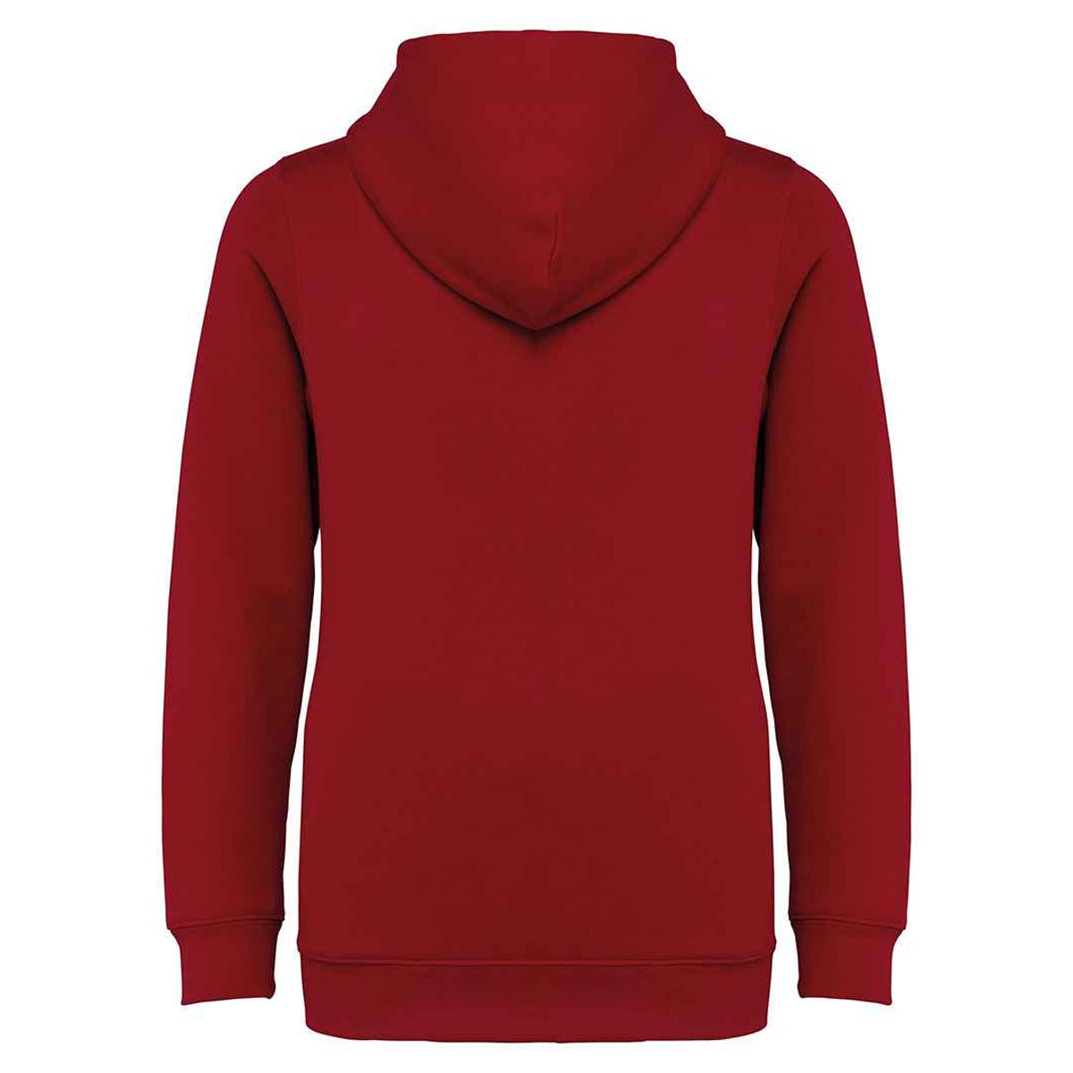 Ivory - Back - Native Spirit Childrens-Kids Enzyme Washed Full Zip Hoodie