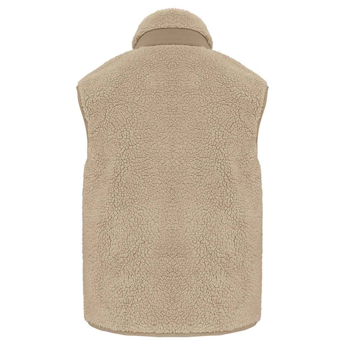 Wet Sand-Driftwood - Back - Native Spirit Unisex Adult Sherpa Body Warmer