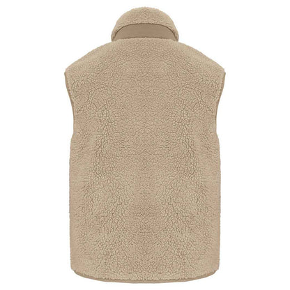 Wet Sand-Driftwood - Back - Native Spirit Unisex Adult Sherpa Body Warmer