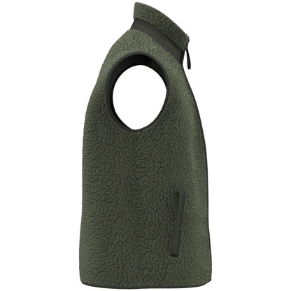 Forest Khaki-Dark Khaki - Side - Native Spirit Unisex Adult Sherpa Body Warmer
