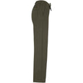 Washed Organic Khaki - Side - Spasso Womens-Ladies Washed Trousers