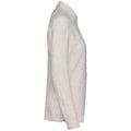 Linen - Side - Spasso Womens-Ladies Linen Long-Sleeved Shirt