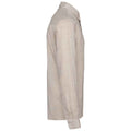 Linen - Side - Spasso Mens Linen Long-Sleeved Shirt