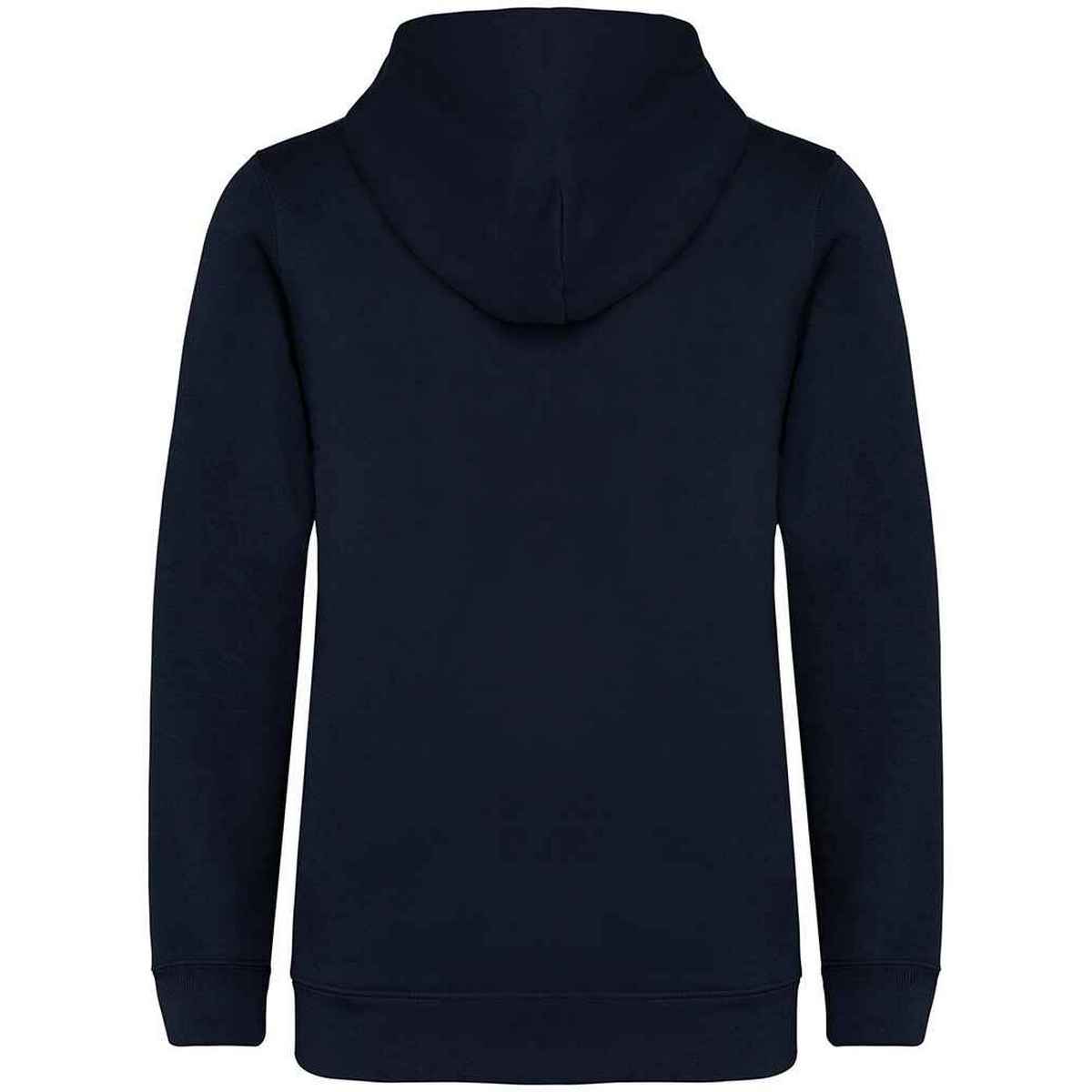 Navy - Back - Native Spirit Childrens-Kids Full Zip Hoodie