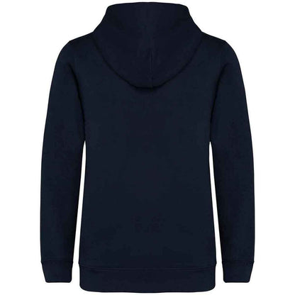 Navy - Back - Native Spirit Childrens-Kids Full Zip Hoodie