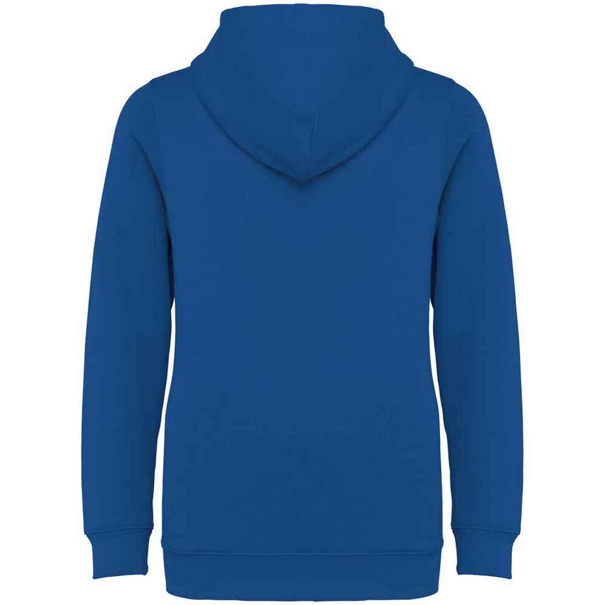 Sea Blue - Back - Native Spirit Childrens-Kids Full Zip Hoodie