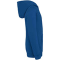 Sea Blue - Side - Native Spirit Childrens-Kids Full Zip Hoodie
