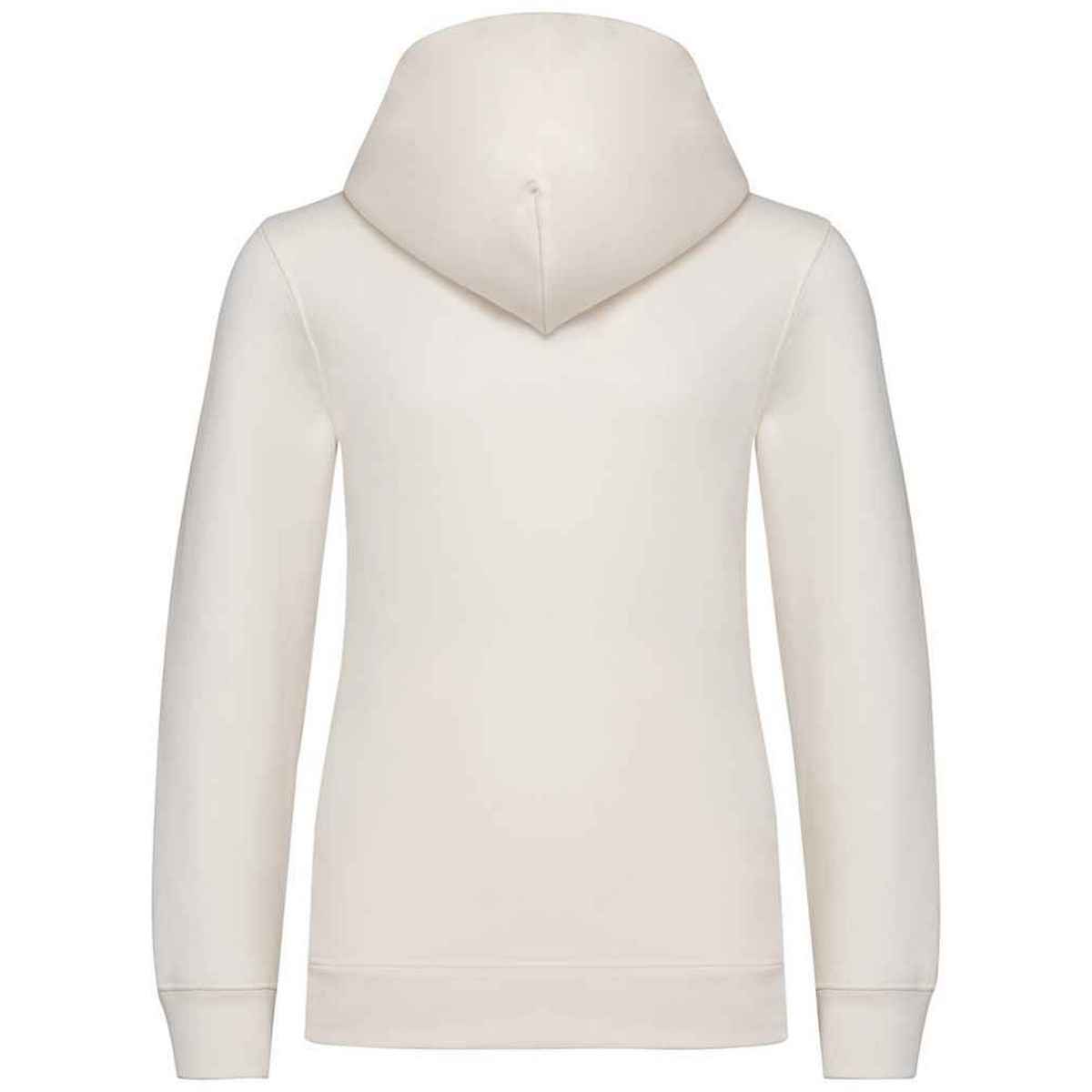 Ivory - Back - Native Spirit Childrens-Kids Full Zip Hoodie