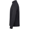 Jet Black - Side - Awdis Mens Lightweight Quarter Zip Active Top
