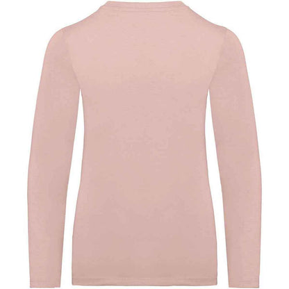 Petal Rose - Back - Native Spirit Childrens-Kids Organic Cotton Long-Sleeved T-Shirt