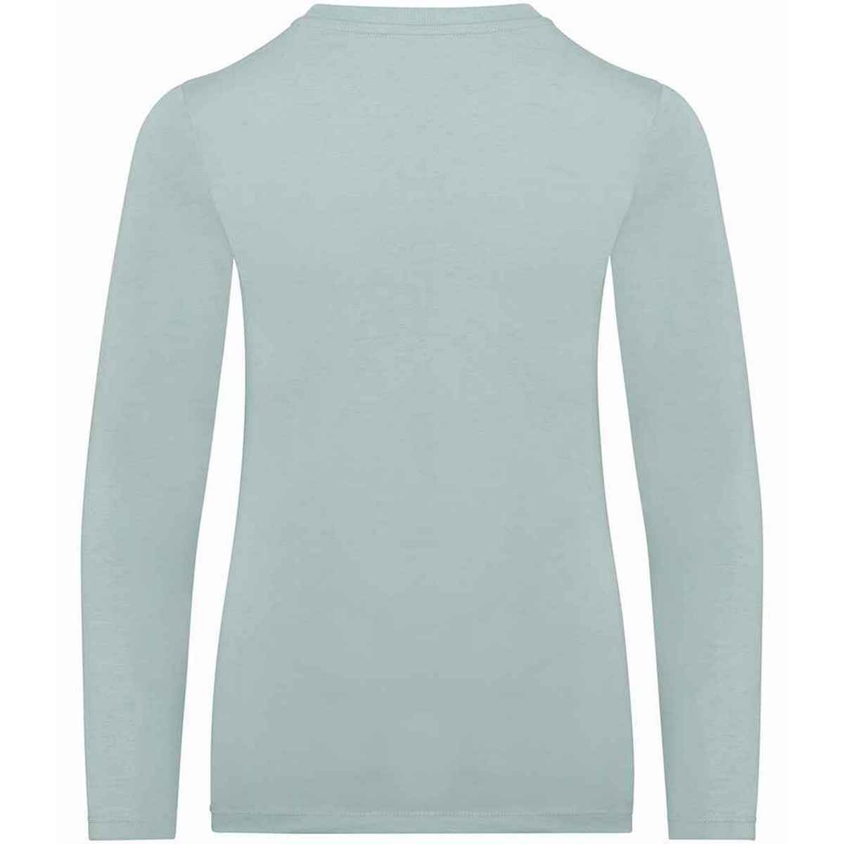 Jade Green - Back - Native Spirit Childrens-Kids Organic Cotton Long-Sleeved T-Shirt