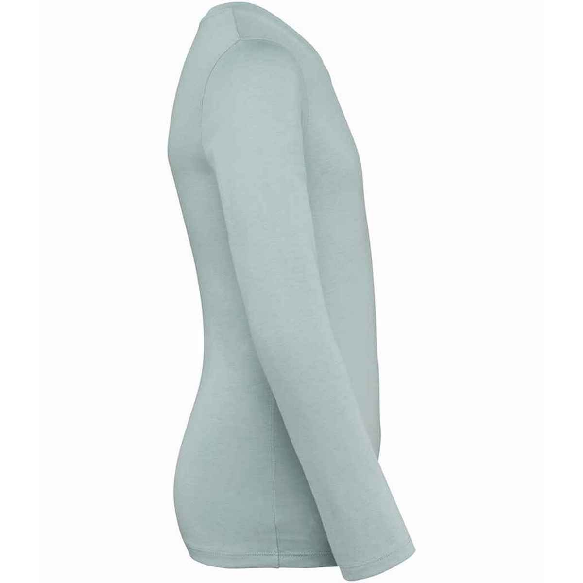 Jade Green - Side - Native Spirit Childrens-Kids Organic Cotton Long-Sleeved T-Shirt