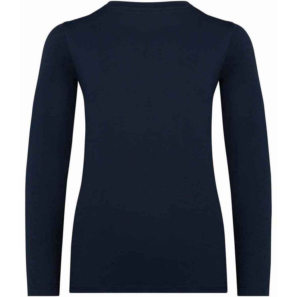 Navy - Back - Native Spirit Childrens-Kids Organic Cotton Long-Sleeved T-Shirt