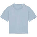Aquamarine - Front - Native Spirit Womens-Ladies Oversized T-Shirt