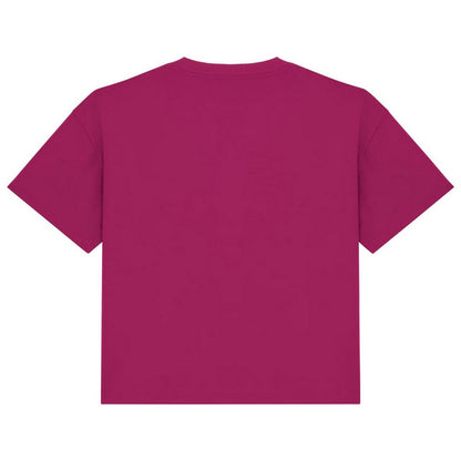 Cherry Purple - Back - Native Spirit Womens-Ladies Oversized T-Shirt