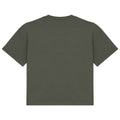 Organic Khaki - Back - Native Spirit Womens-Ladies Oversized T-Shirt