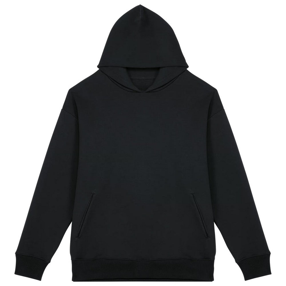 Black - Front - Native Spirit Unisex Adult Oversized Hoodie