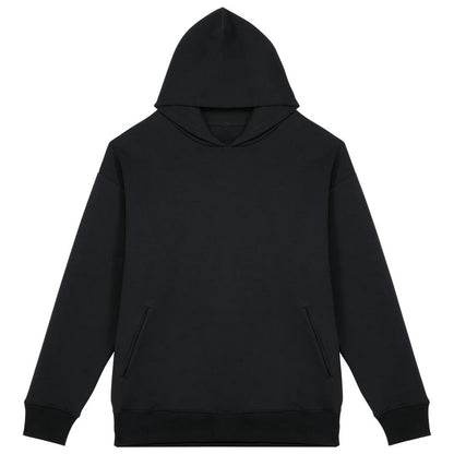 Black - Front - Native Spirit Unisex Adult Oversized Hoodie