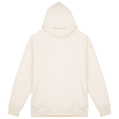 Ivory - Front - Native Spirit Unisex Adult Oversized Hoodie