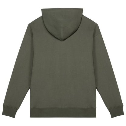 Organic Khaki - Back - Native Spirit Unisex Adult Oversized Hoodie