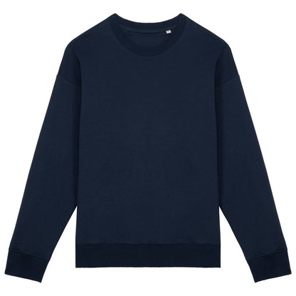 Navy - Front - Native Spirit Unisex Adult Oversized Sweatshirt