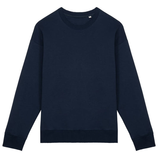Navy - Front - Native Spirit Unisex Adult Oversized Sweatshirt