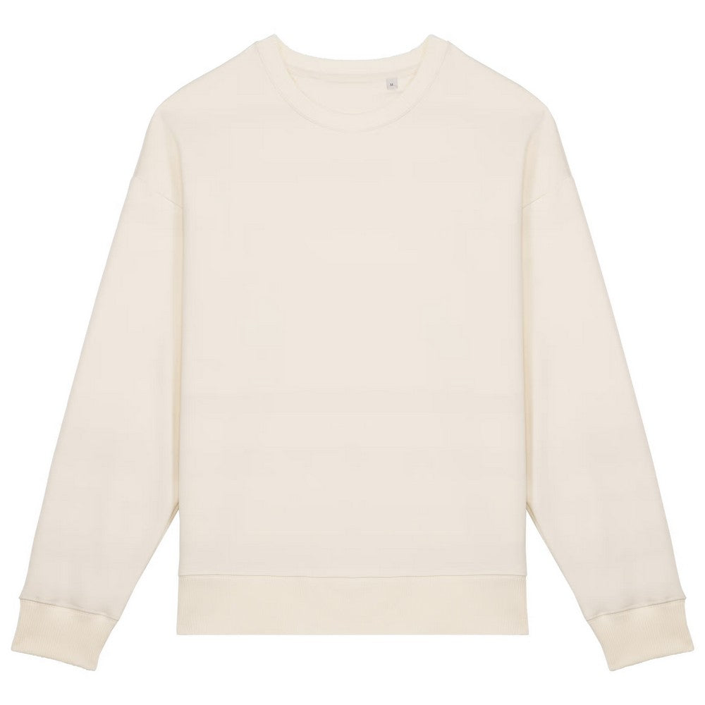 Ivory - Front - Native Spirit Unisex Adult Oversized Sweatshirt