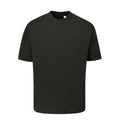 Black - Front - Mantis Unisex Adult Heavyweight Oversized T-Shirt