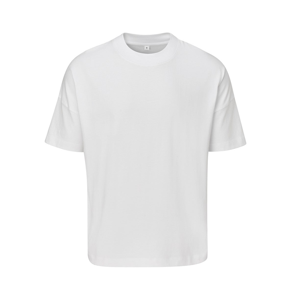 White - Front - Mantis Unisex Adult Heavyweight Oversized T-Shirt