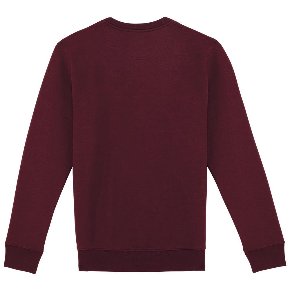Dark Cherry - Back - Native Spirit Unisex Adult Crew Neck Sweatshirt