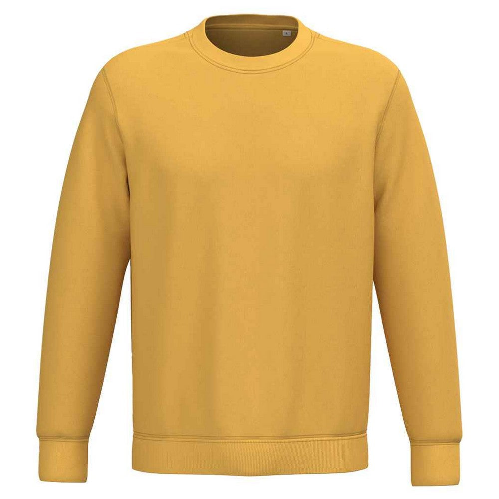 Sun Yellow - Front - Native Spirit Unisex Adult Crew Neck Sweatshirt