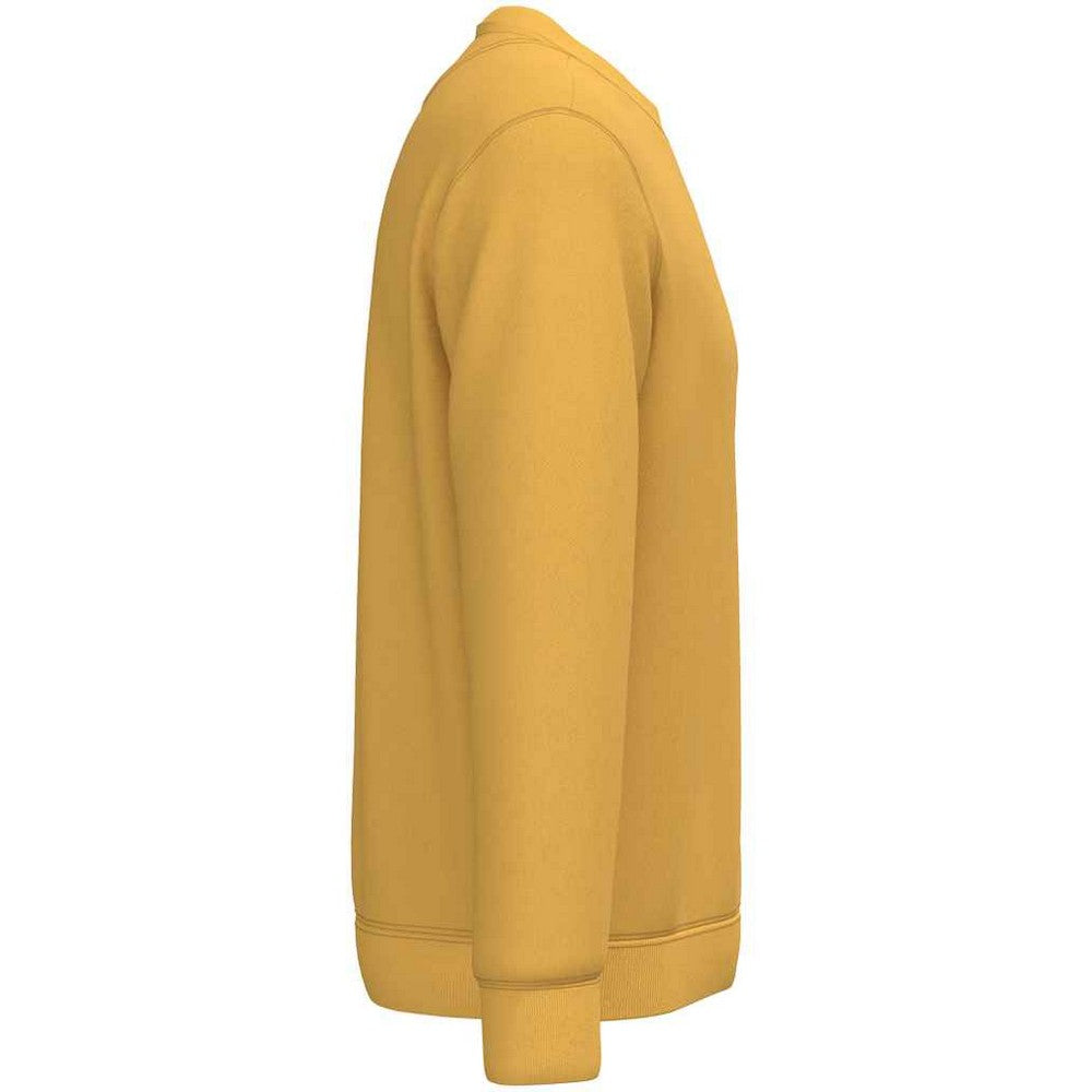 Sun Yellow - Side - Native Spirit Unisex Adult Crew Neck Sweatshirt