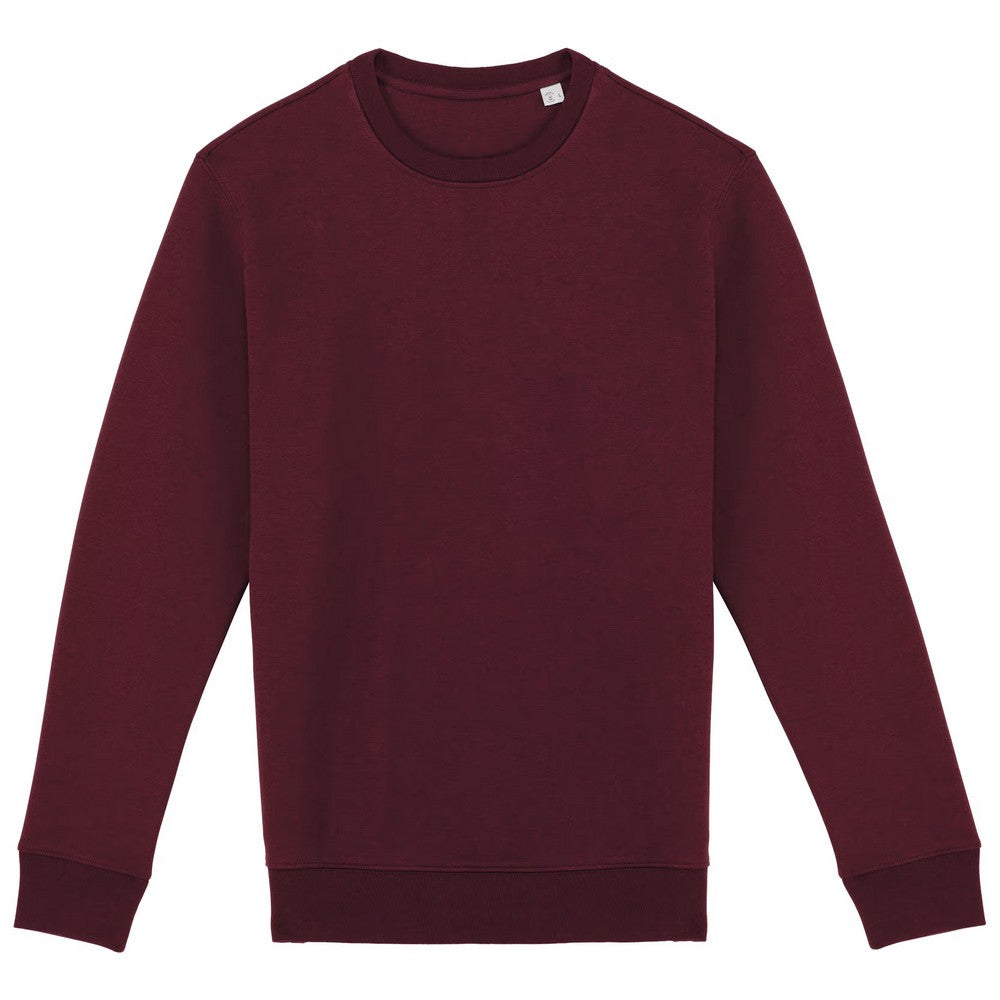 Dark Cherry - Front - Native Spirit Unisex Adult Crew Neck Sweatshirt