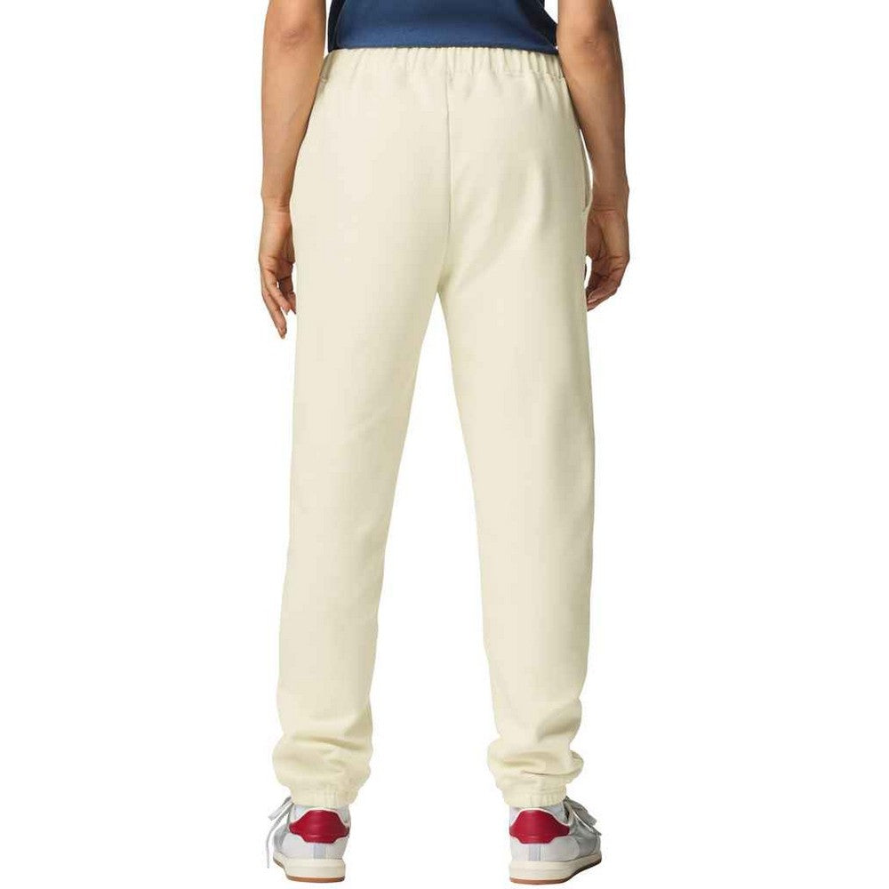 Off White - Back - Gildan Mens Softstyle Midweight Pocket Sweatpants