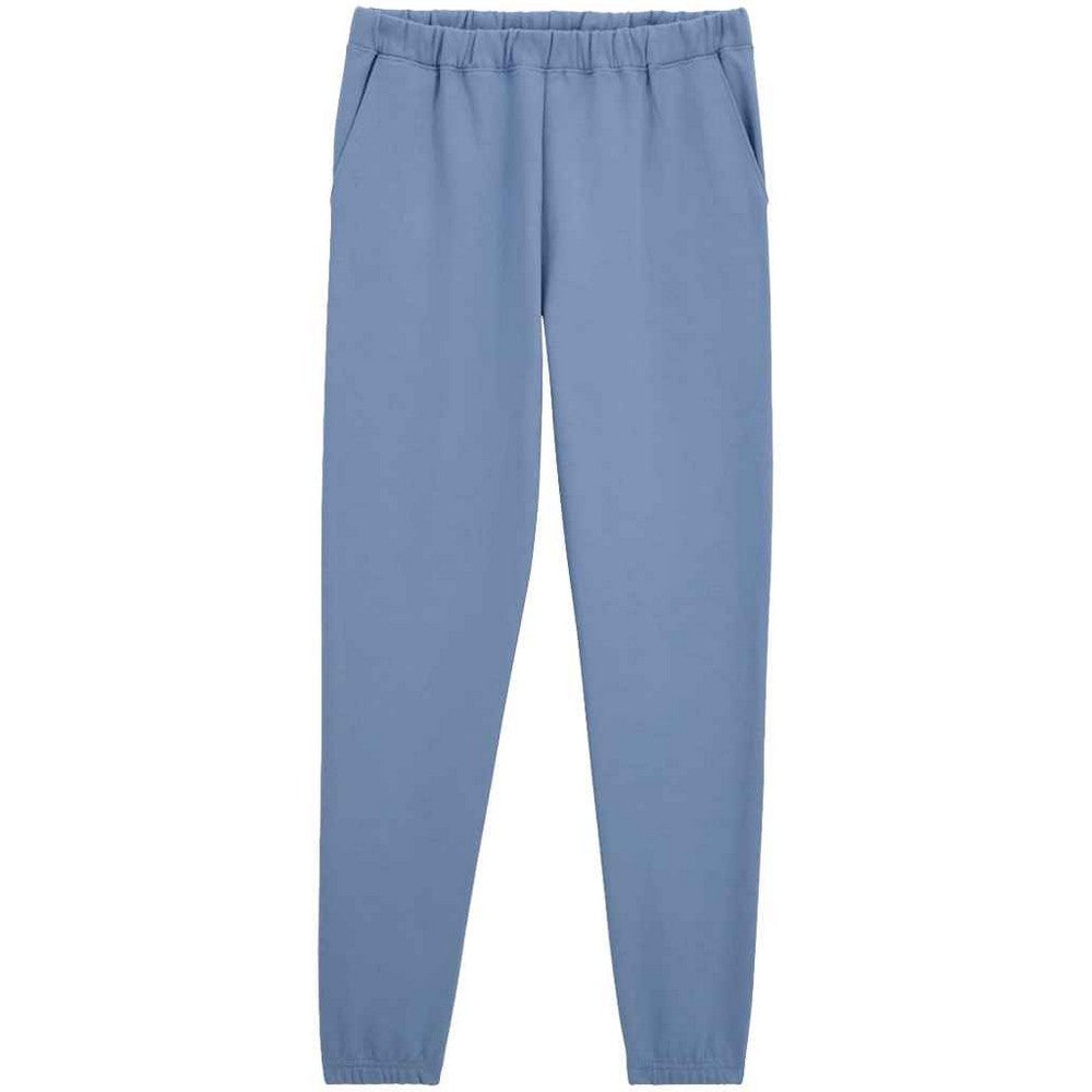 Stone Blue - Front - Gildan Mens Softstyle Midweight Pocket Sweatpants