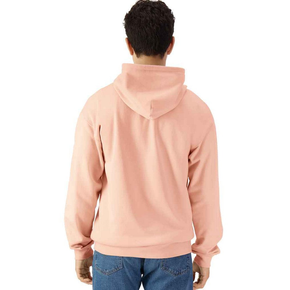 Dusty Rose - Back - Gildan Unisex Adult Softstyle Midweight Full Zip Hoodie