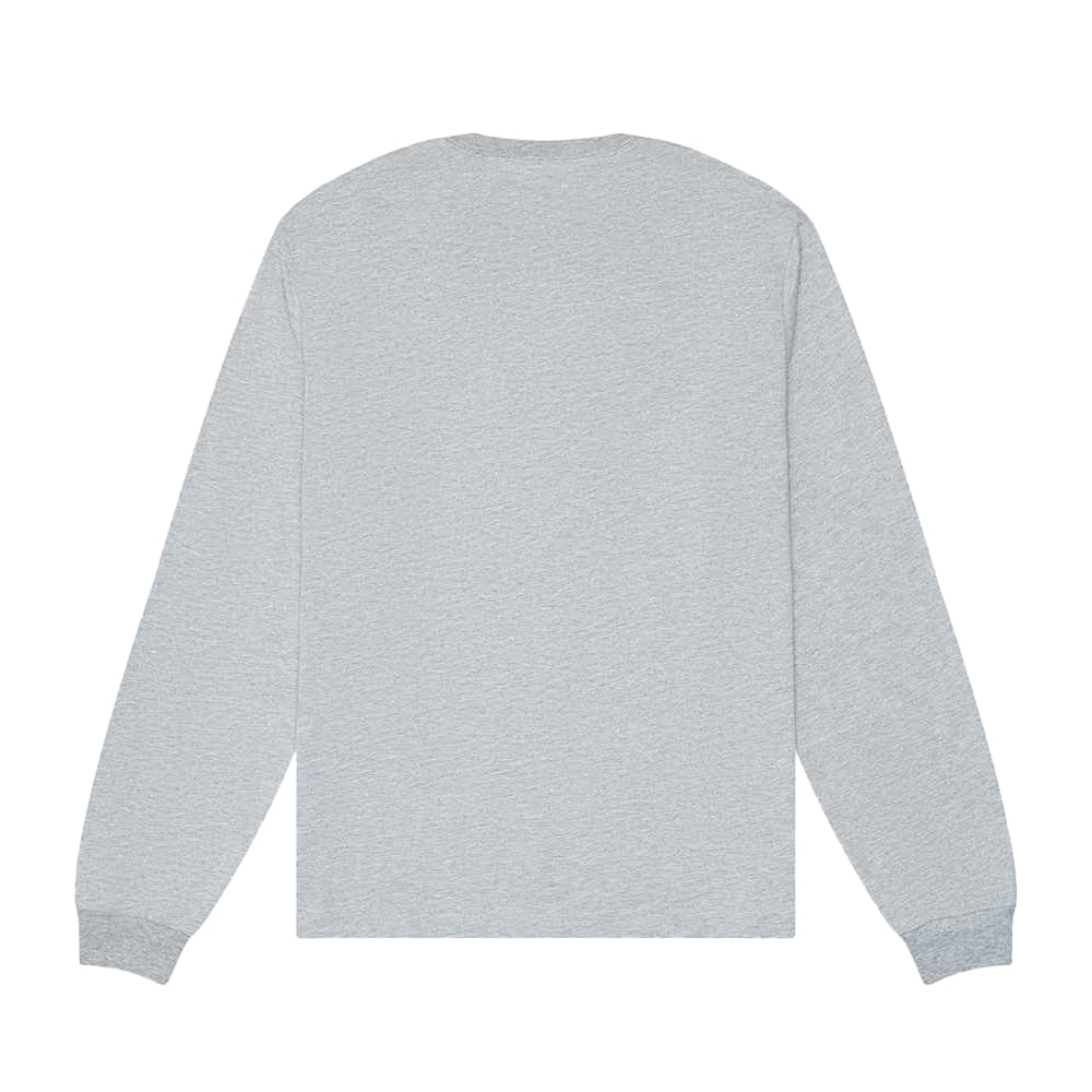 Athletic Heather - Back - Bella + Canvas Unisex Adult Heavyweight Boxy Long-Sleeved T-Shirt