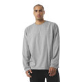 Athletic Heather - Side - Bella + Canvas Unisex Adult Heavyweight Boxy Long-Sleeved T-Shirt
