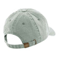 Vintage Sage Green - Back - Beechfield Childrens-Kids Vintage Low Profile Baseball Cap
