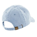 Vintage Light Blue - Back - Beechfield Childrens-Kids Vintage Low Profile Baseball Cap