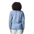 Stone Blue - Back - Gildan Unisex Adult Midweight Quarter Zip Sweatshirt