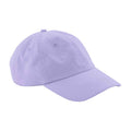 Lavender - Back - Beechfield Childrens-Kids 6 Panel Low Profile Baseball Cap