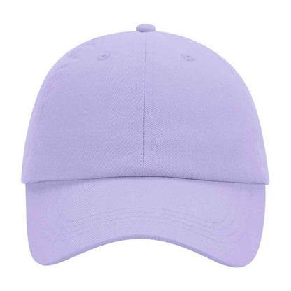 Lavender - Front - Beechfield Childrens-Kids 6 Panel Low Profile Baseball Cap